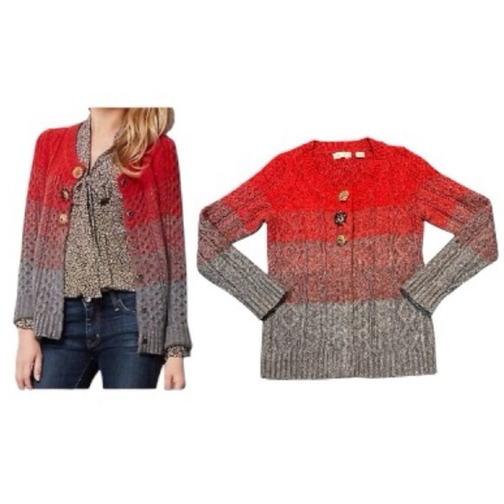 EUC Sleeping On Snow Anthropologie Cardigan Sweater Small / Medium